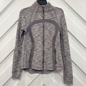 Lululemon Define Jacket Size 10 In Magnum Space Dye Gray